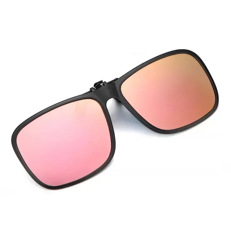Lunettes de soleil polarisées à clip rabattable pour la conduite, verres photochromiques anti-éblouissement UV400, pour myopie 13