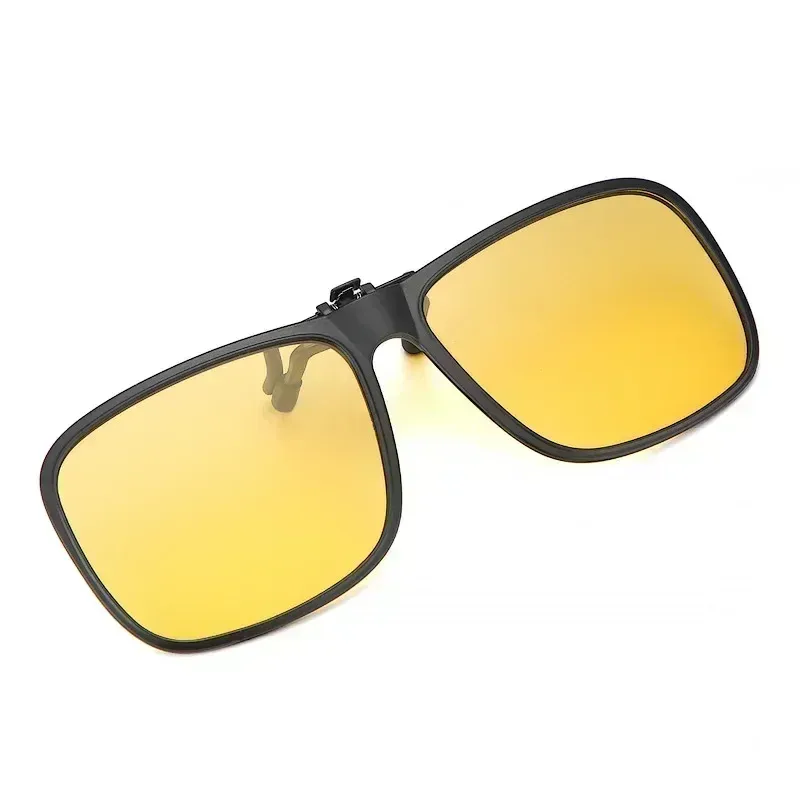 Lunettes de soleil polarisées à clip rabattable pour la conduite, verres photochromiques anti-éblouissement UV400, pour myopie 7