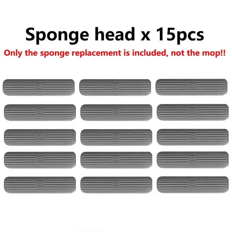 Mini serpillière pliable à poignée compacte avec système d'essorage puissant, pour le nettoyage des sols, bureaux, fenêtres, voitures, carrelages et murs 11