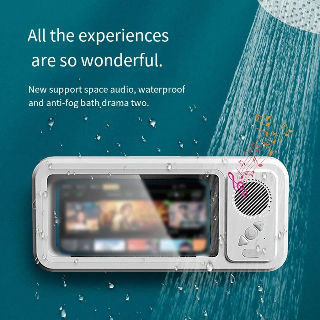 Support de téléphone de douche, étanchéité