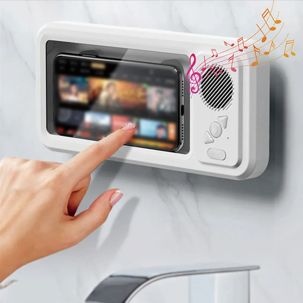 Support de téléphone de douche, détail du design