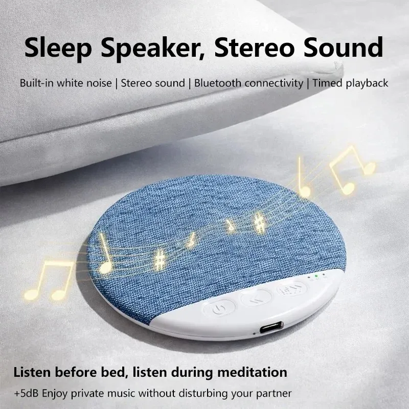 OnePlus Nouveau Haut-Parleur Bluetooth pour le Sommeil, Mini Barre de Son avec Sons de la Nature et Bruit Blanc, Lecteur MP3 Sans Fil, Haut-Parleur Ultra Fin avec Minuteur 6