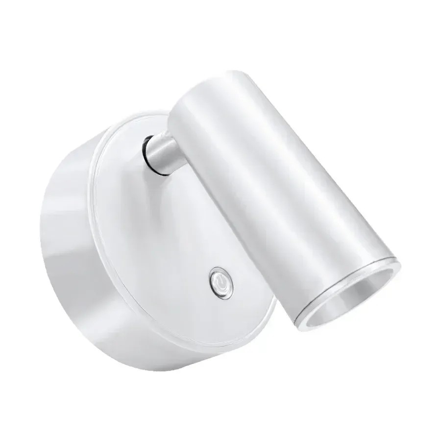 Lampe murale LED rechargeable sans fil à fixation magnétique avec veilleuse tactile et rotation à 360° pour la lecture au chevet 8
