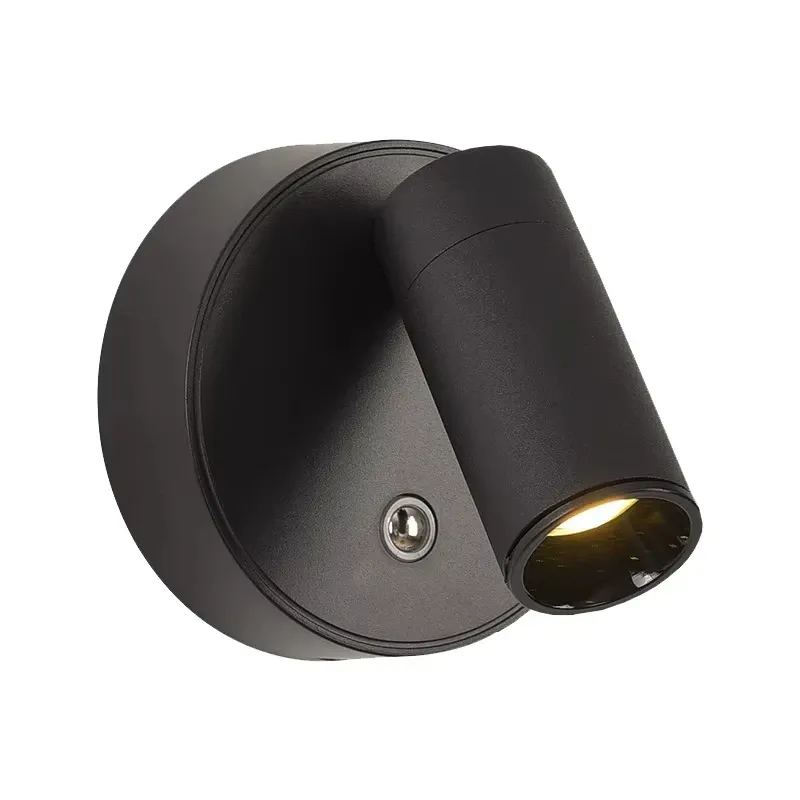 Lampe murale LED rechargeable sans fil à fixation magnétique avec veilleuse tactile et rotation à 360° pour la lecture au chevet 7
