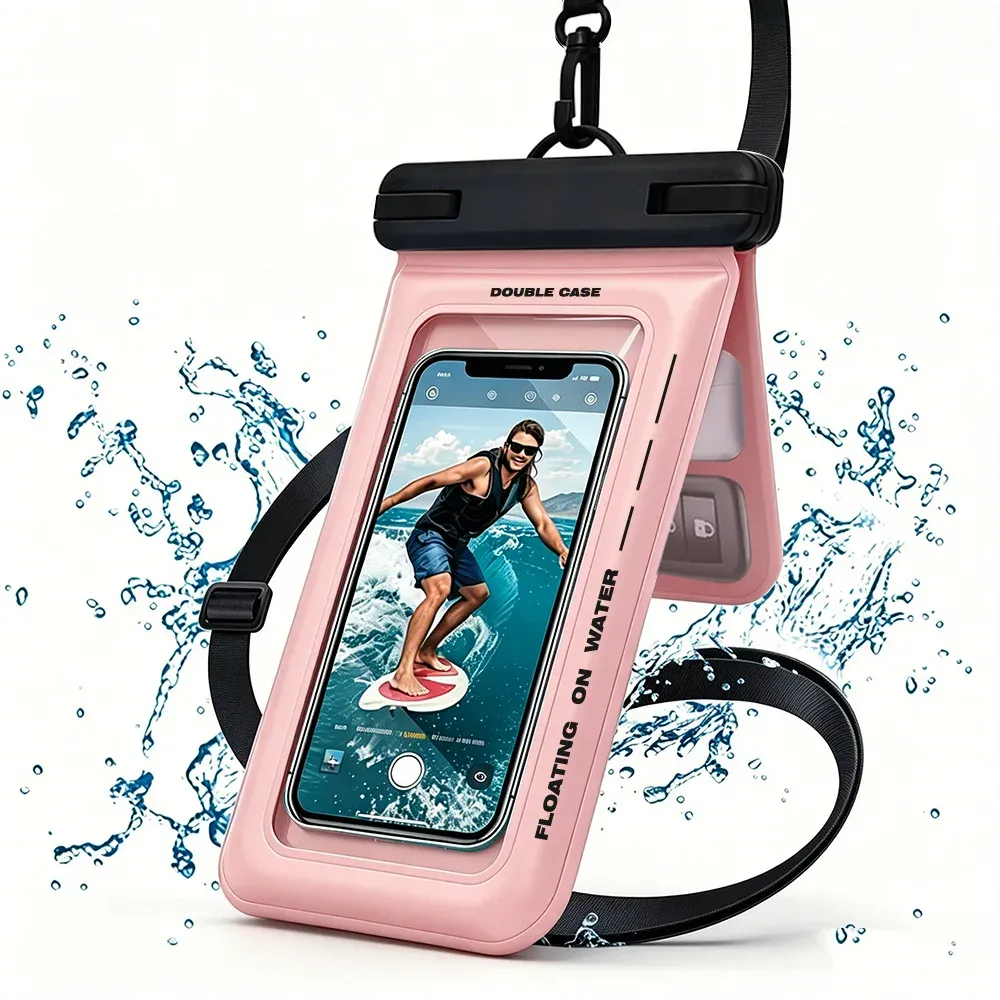 Sac étanche IPX8 pour téléphone avec écran tactile, compatible natation, jusqu'à 7,5 pouces 7