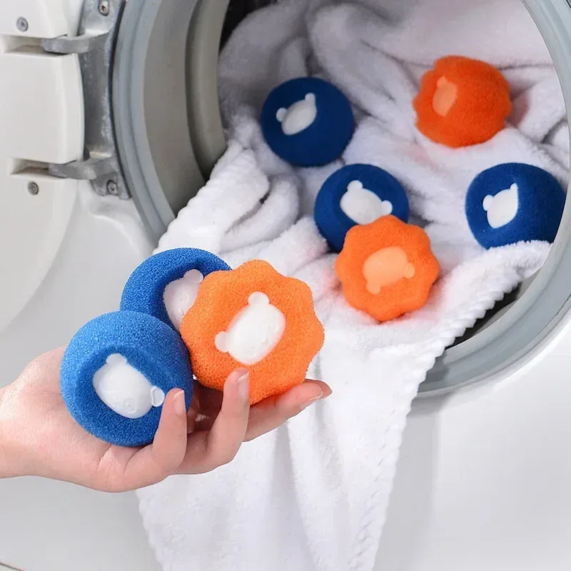 Boules de lavage réutilisables pour poils d'animaux