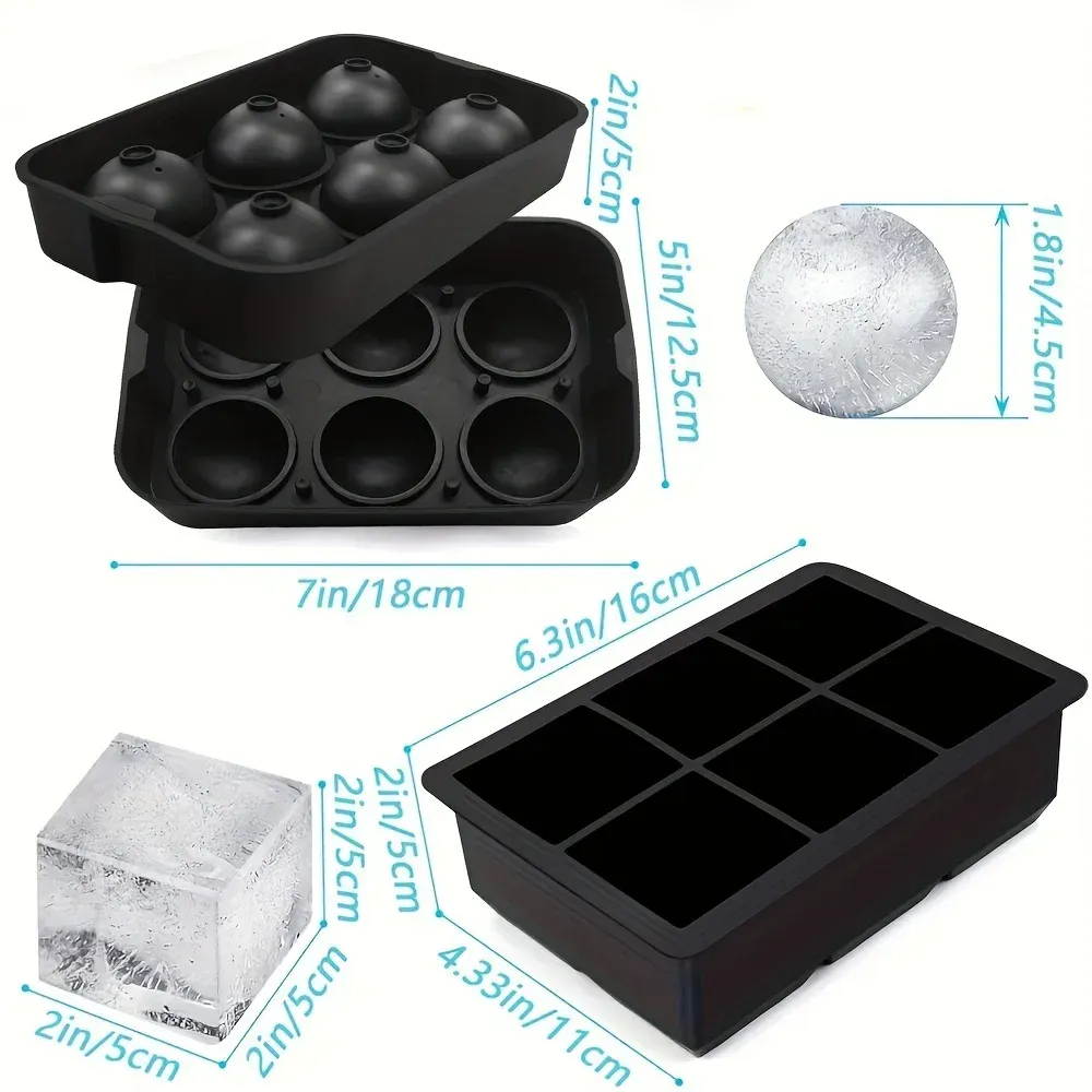 Plateau à glaçons créatif en silicone, en contexte d'utilisation