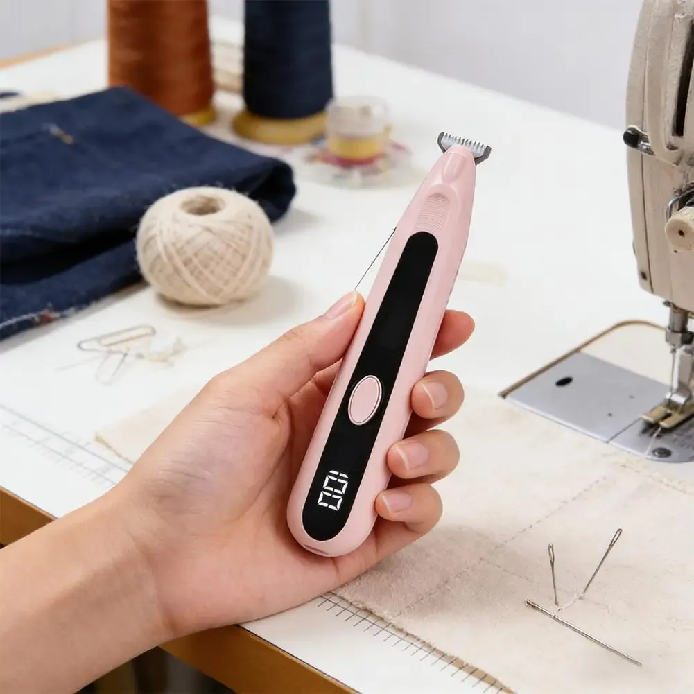 Découseur électrique portable pour la couture, utilisation sur tissu