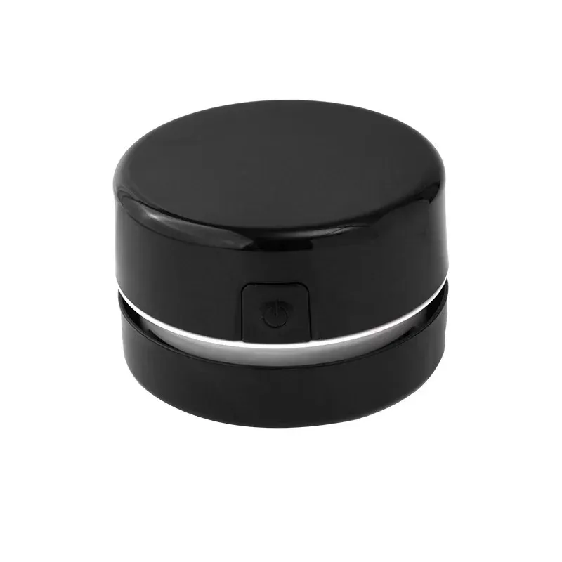 Mini aspirateur de bureau, nettoyeur portable pour miettes, papiers et débris de gomme, à batterie rechargeable avec brosse, coloris macaron mignon 12