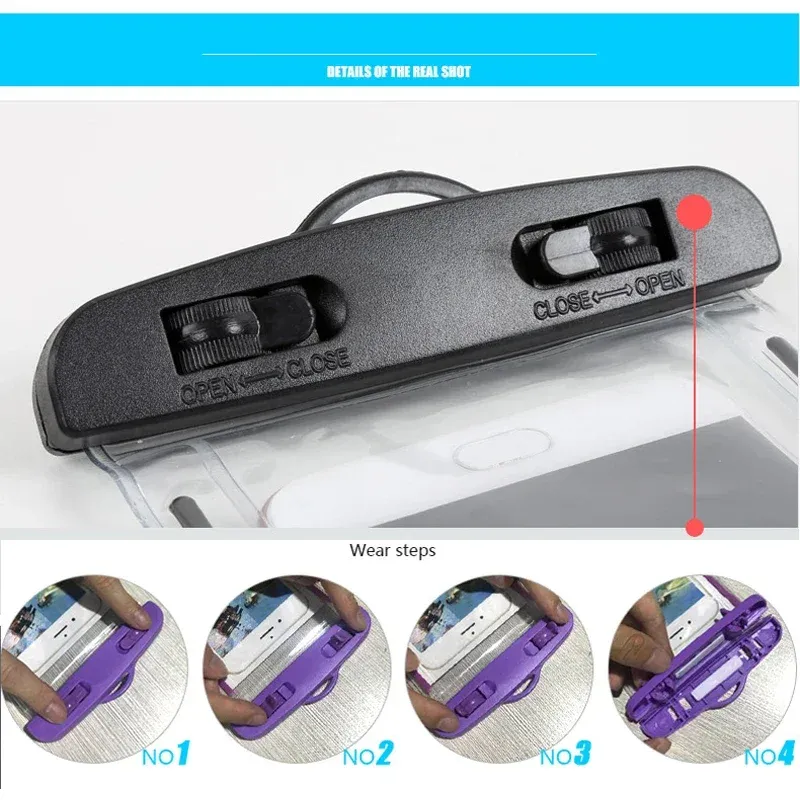 Coque de téléphone à airbag flottant avec pochette de bain étanche, compatible iPhone 11, 12, 13, 14 Pro Max, Samsung S22, S23, Xiaomi 13, Huawei P20 Lite, P30 Lite 2