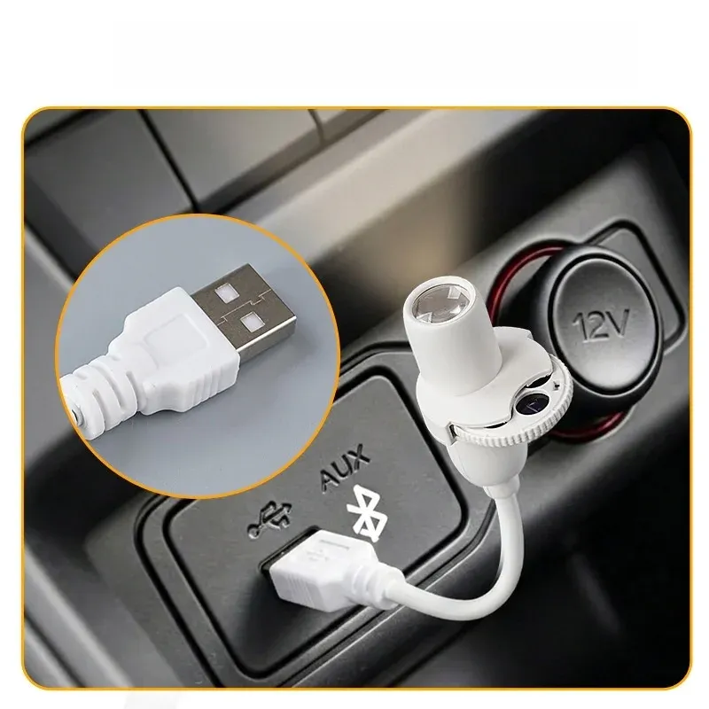 Veilleuse projecteur pour habitacle de voiture