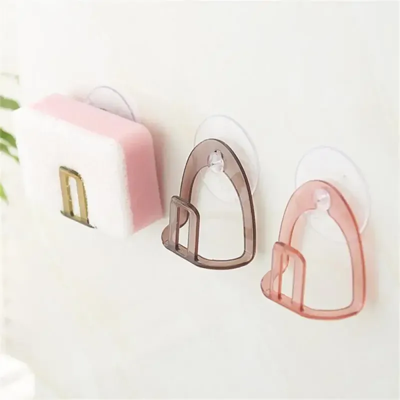 Support d'évier à ventouse T1 en plastique pour rangement d'éponge, accessoire de cuisine
