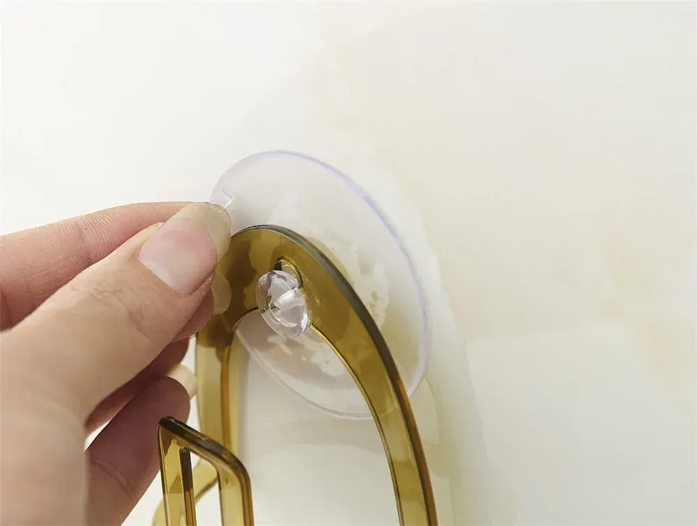 Support d'évier à ventouse détail du design