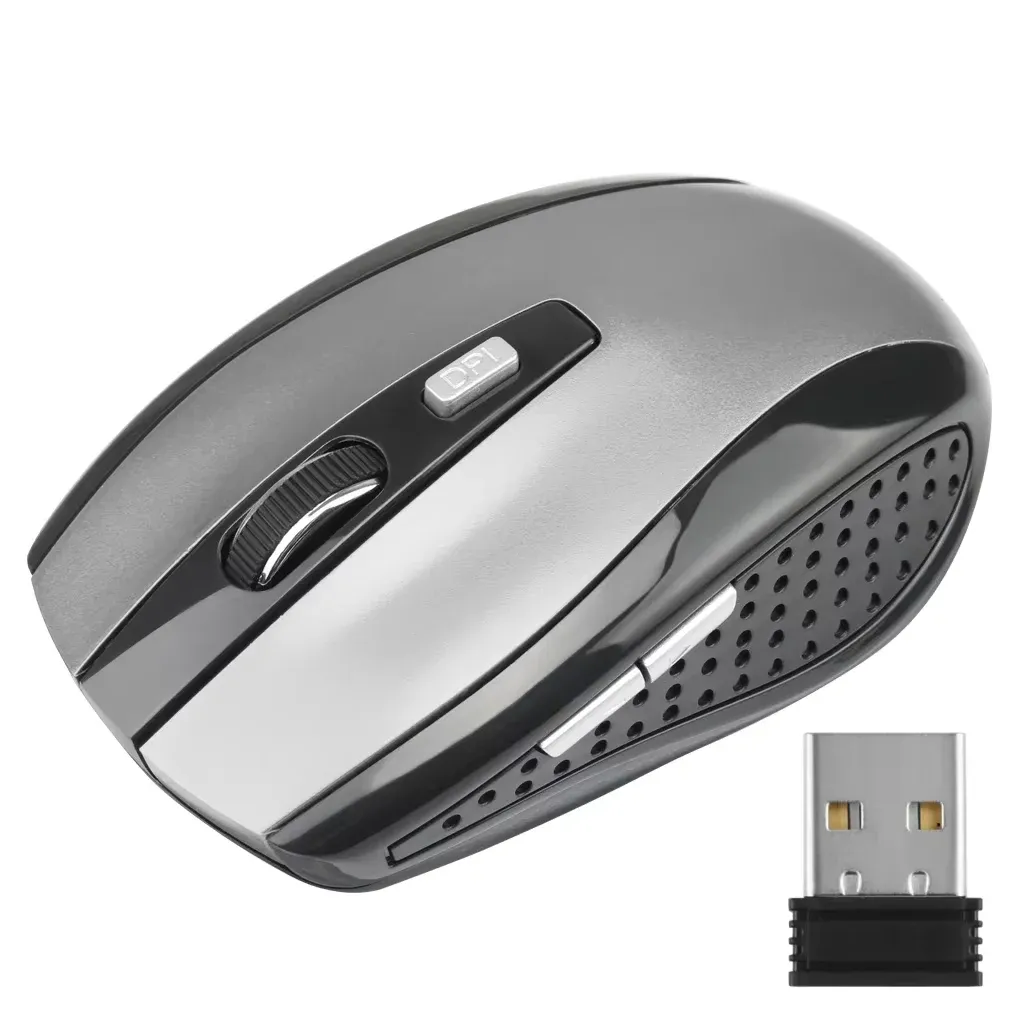 Souris sans fil ergonomique, finitions soignées