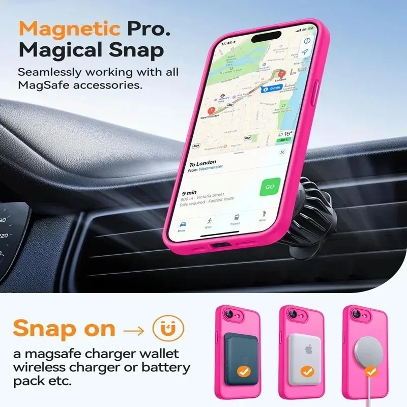 Coque translucide mate pour iPhone en situation d'utilisation