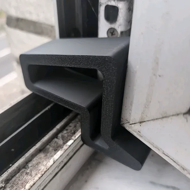 Butée de porte, vue complémentaire