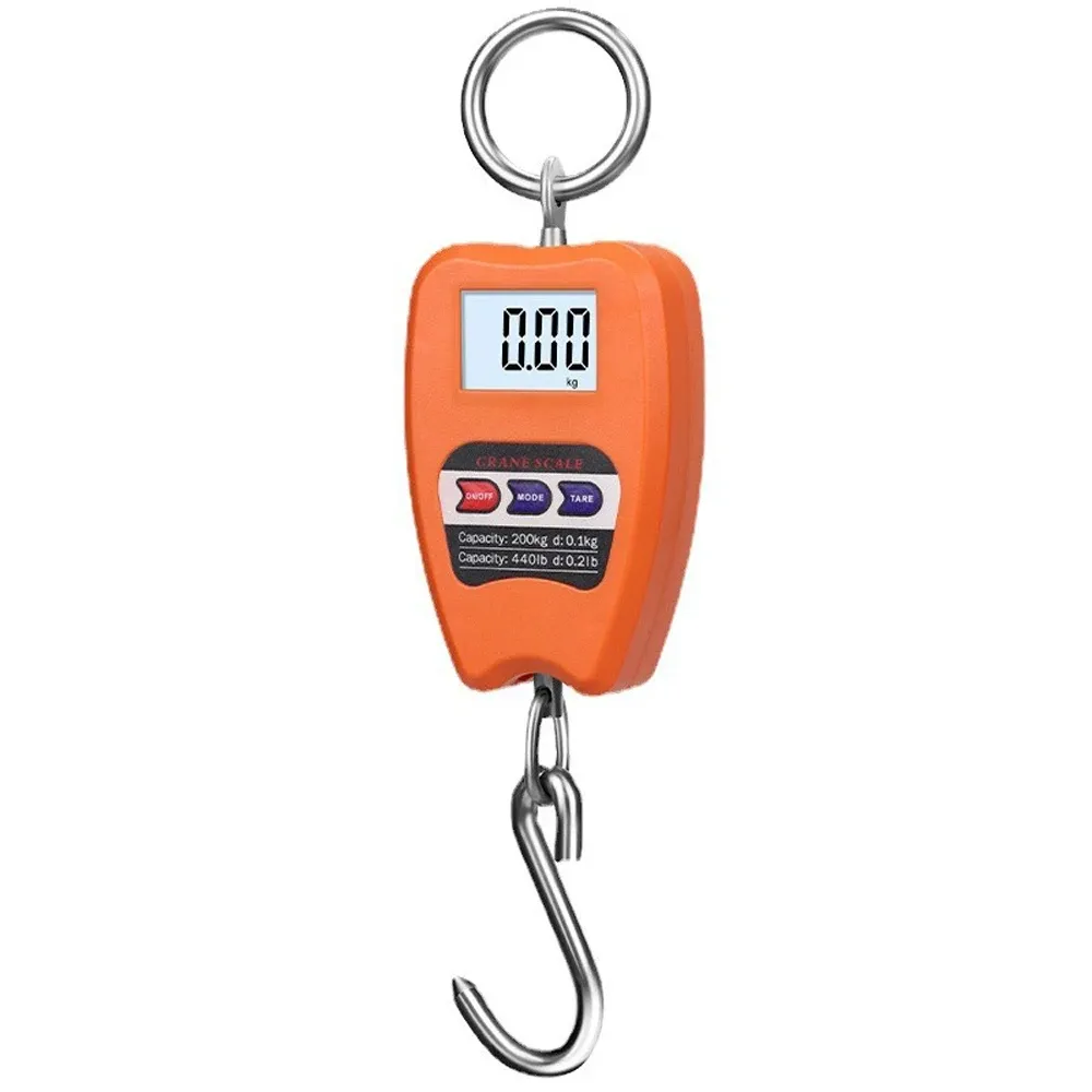 Pèse-bagages électronique avec écran LCD, capacité 200 kg 8