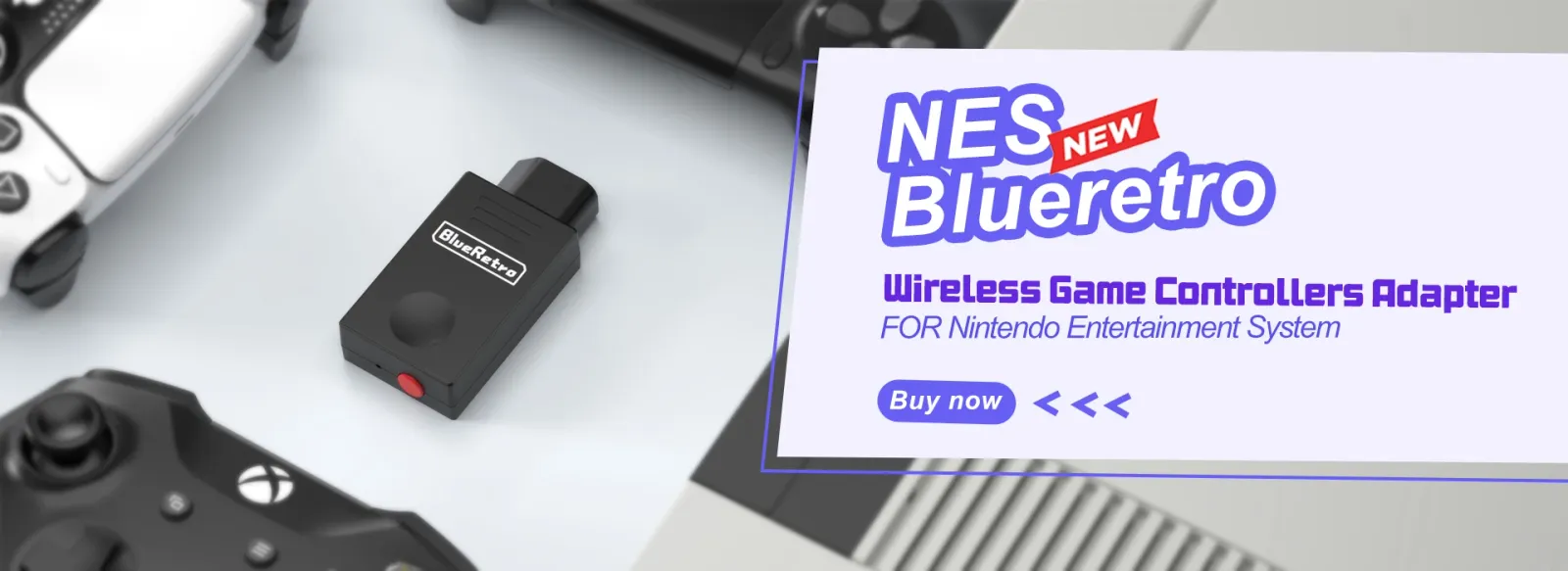 RetroScaler Mini, adaptateur récepteur Blueretro pour PS1, PS One et PS2