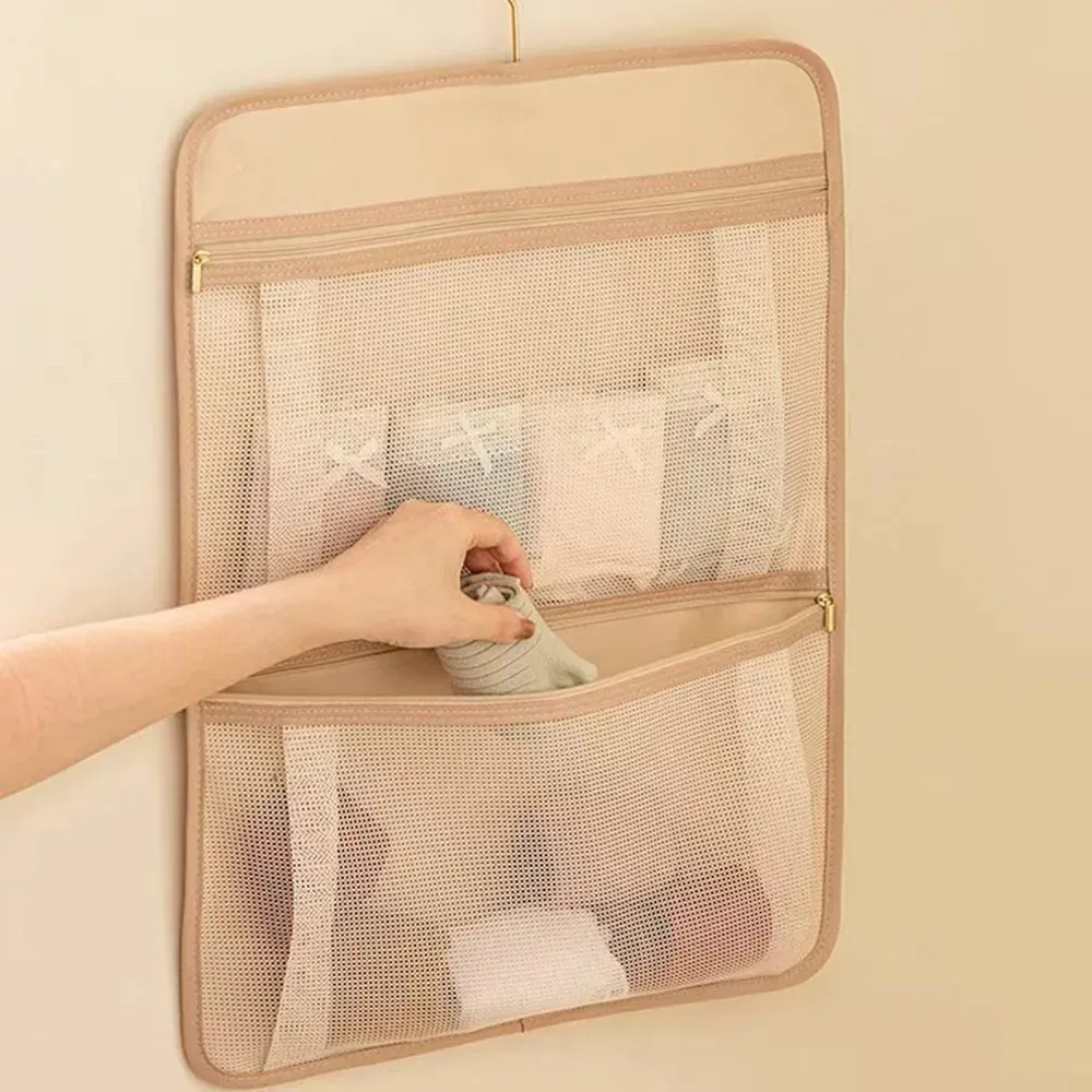 Sac de rangement suspendu en situation
