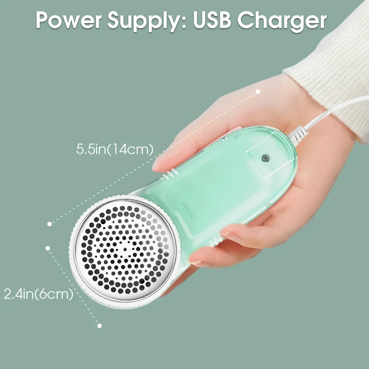 Rasoir électrique anti-peluches portable pour vêtements, à lame professionnelle 2
