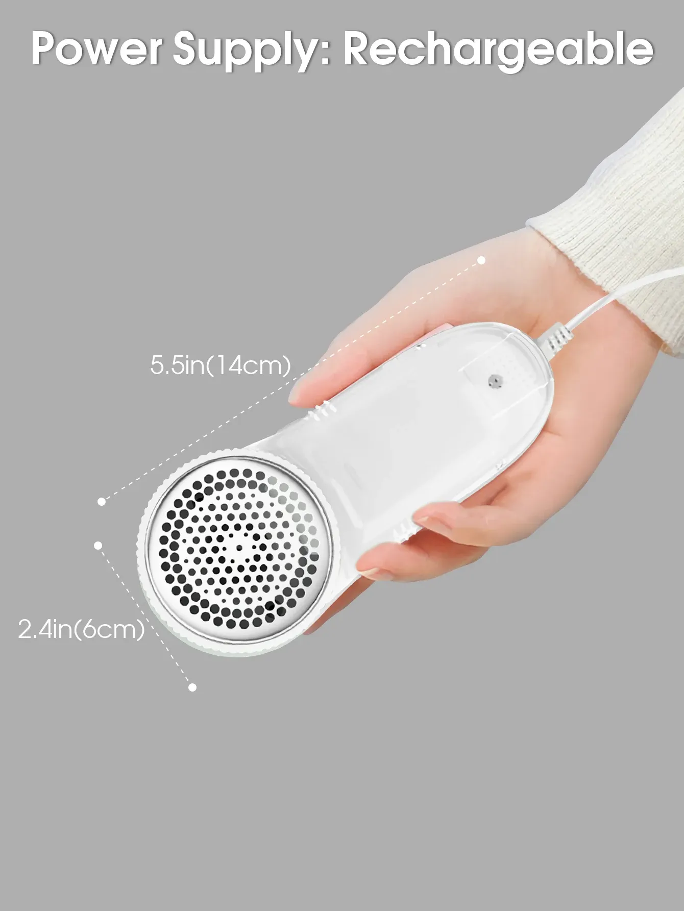 Rasoir électrique portable pour vêtements