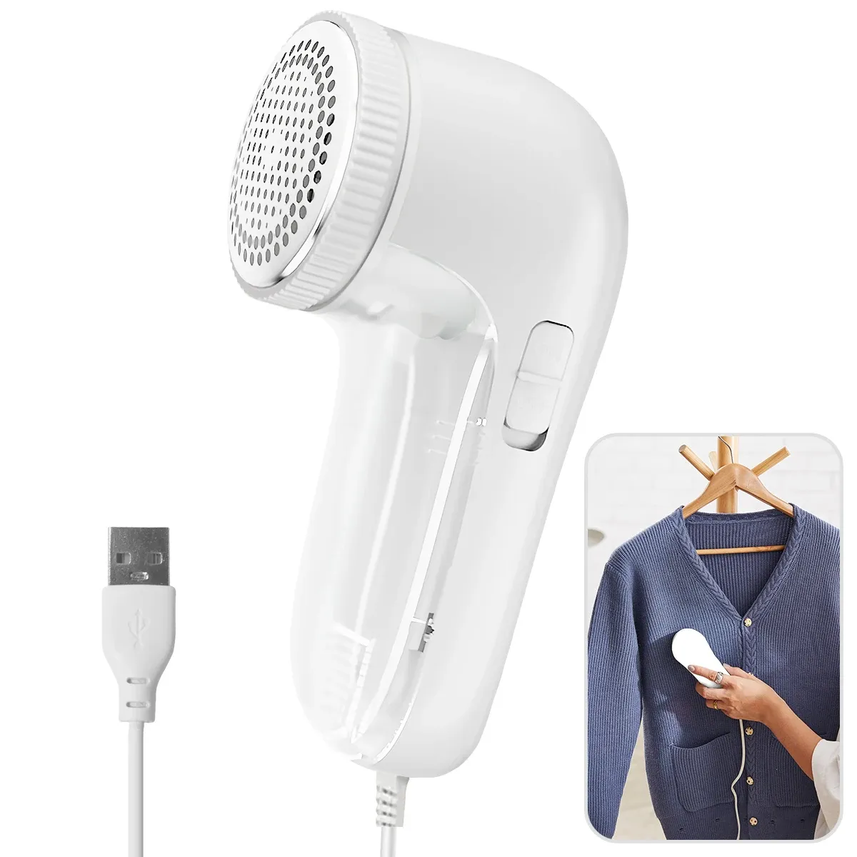 Rasoir électrique anti-peluches portable pour vêtements, à lame professionnelle 7