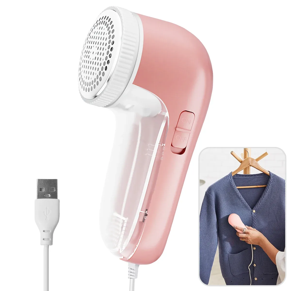 Rasoir électrique anti-peluches portable pour vêtements, à lame professionnelle 9