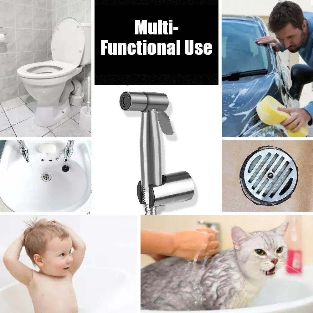Pulvérisateur de bidet, vue latérale