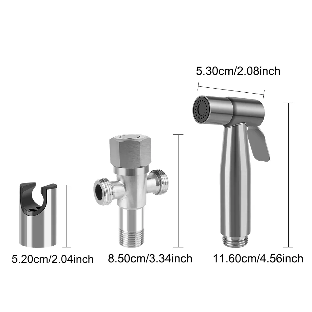 Pulvérisateur de bidet, détail des orifices