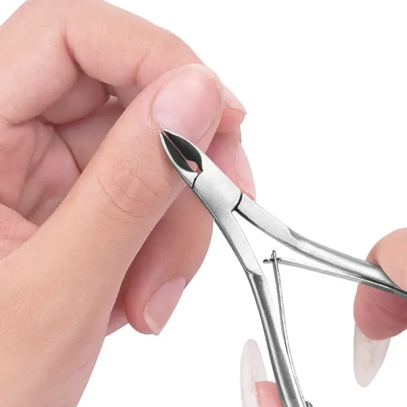 Pince à cuticules professionnelle en acier inoxydable 5