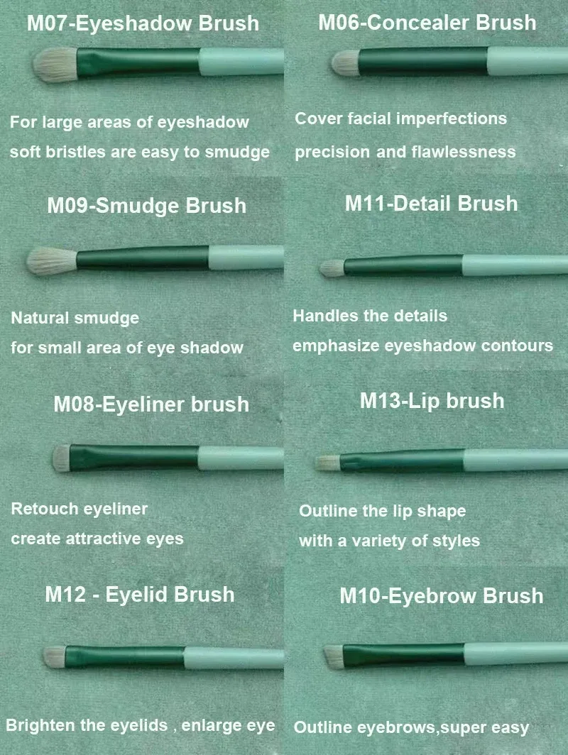 Pinceaux de maquillage pour le fard à joues