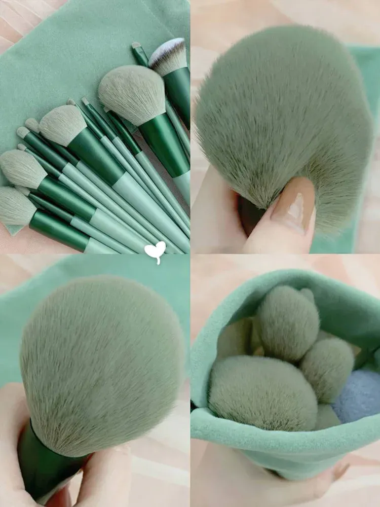 Finitions des pinceaux de maquillage