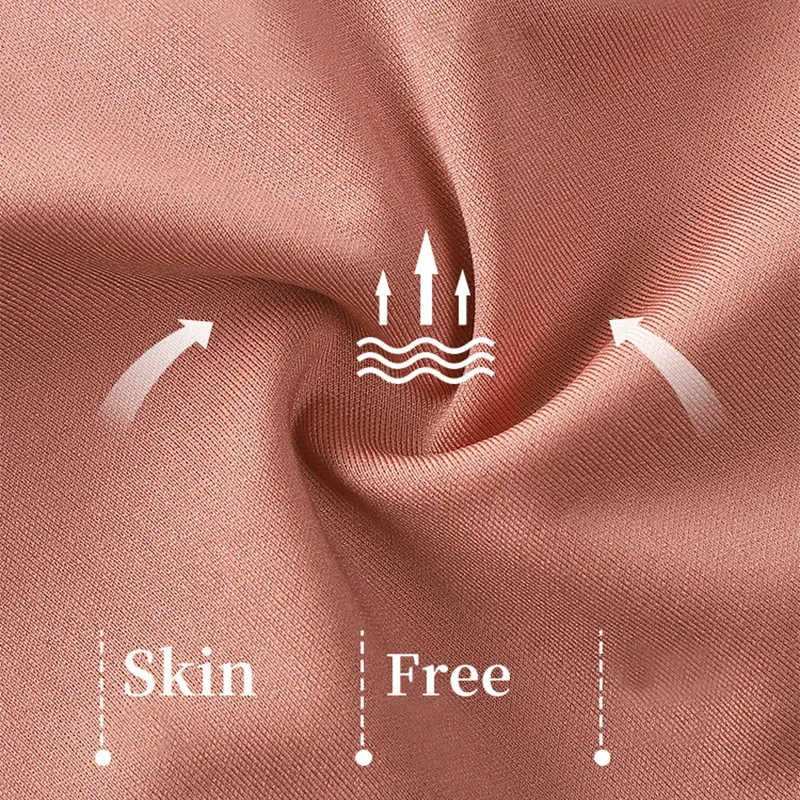 FINETOO Soutien-gorge souple sans couture pour femme, col en V profond, rembourré 6
