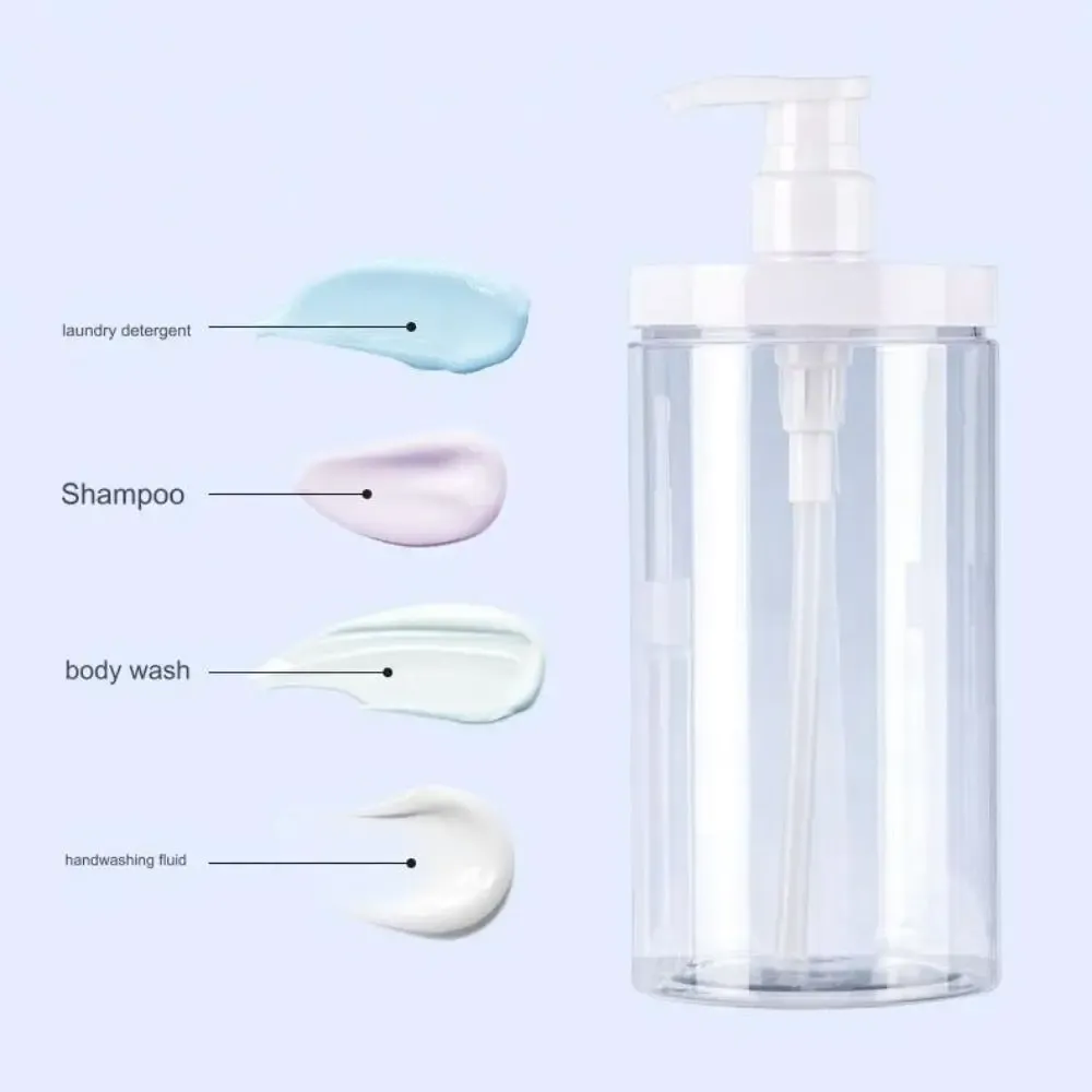 Distributeur de savon liquide, détail de la bouteille