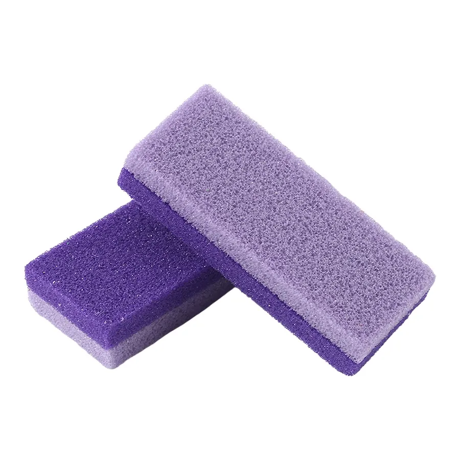 Résultat de l'exfoliation sur des pieds lisses