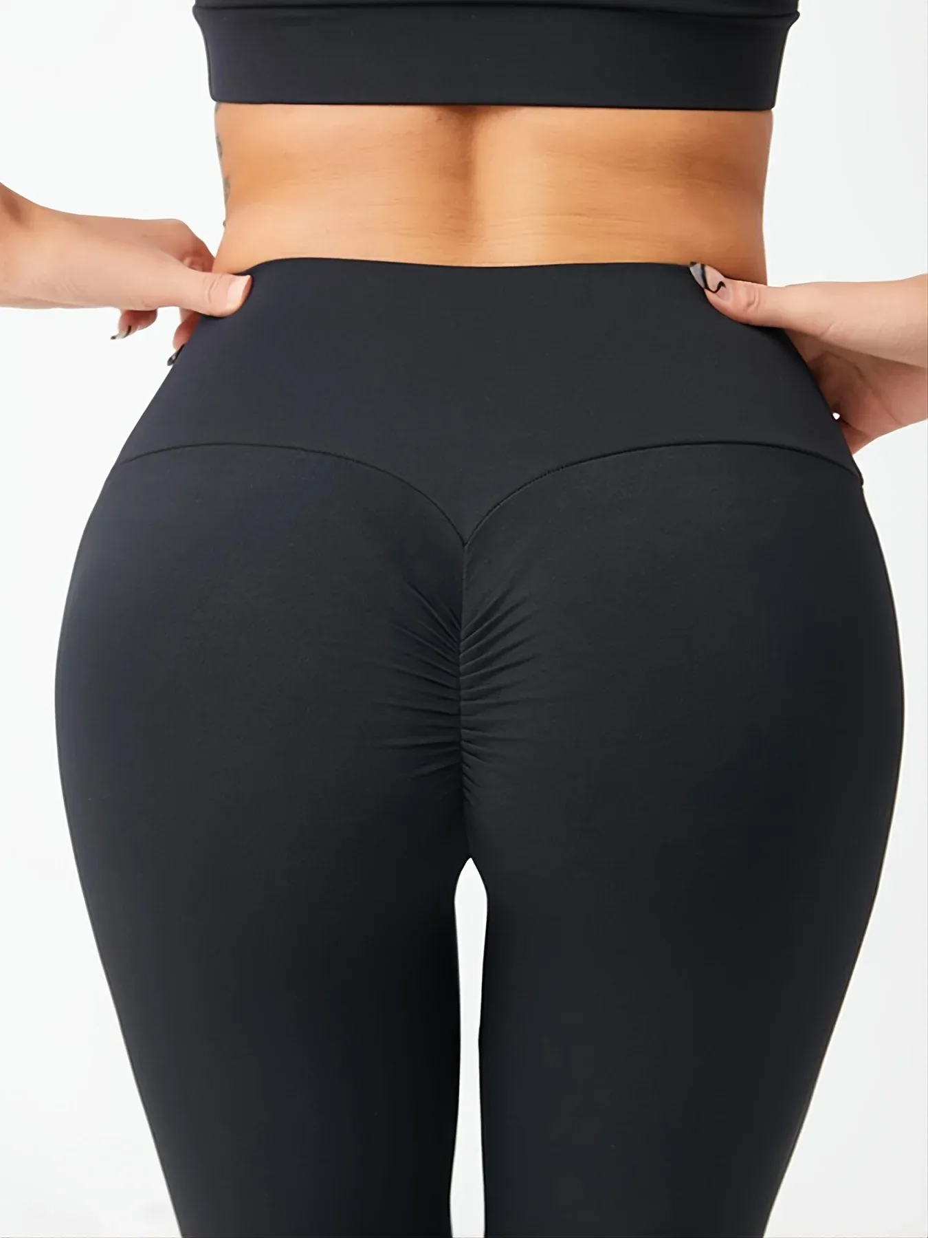 Pantalon de yoga, détail de la coupe