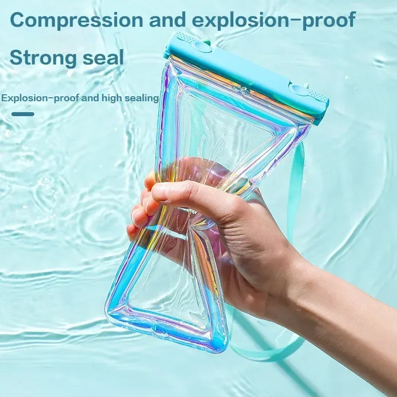 Sac étanche d'été pour téléphone, pochette de natation pour iPhone 16, 15, 14, 13 Pro Max, Xiaomi 14T, Samsung S25, étui étanche universel Ultra 3
