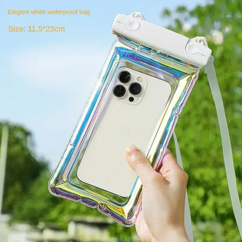 Sac étanche d'été pour téléphone, pochette de natation pour iPhone 16, 15, 14, 13 Pro Max, Xiaomi 14T, Samsung S25, étui étanche universel Ultra 10