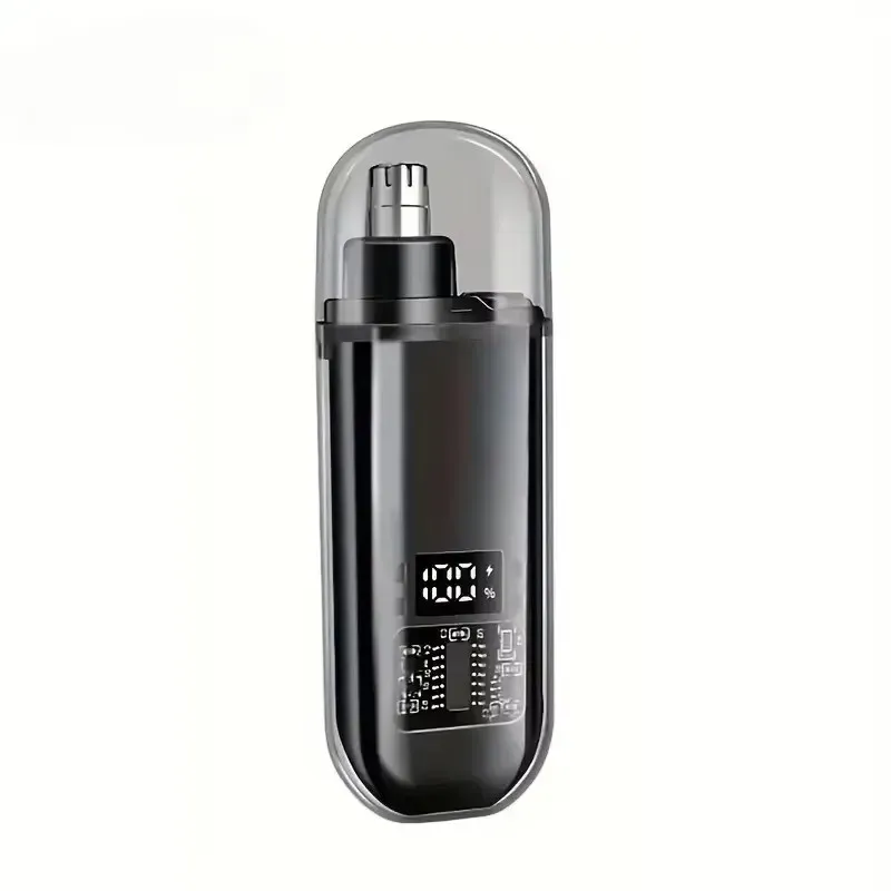 Tondeuse électrique rechargeable pour poils de nez pour homme, rasoir pour sourcils et tondeuse portable de poche 7