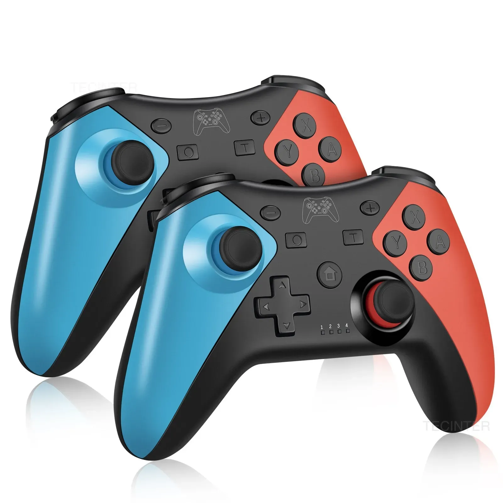Manette Bluetooth sans fil pour Nintendo Switch 2 / Switch Pro, compatible avec Switch Pro, OLED, Lite, PC et Android 9
