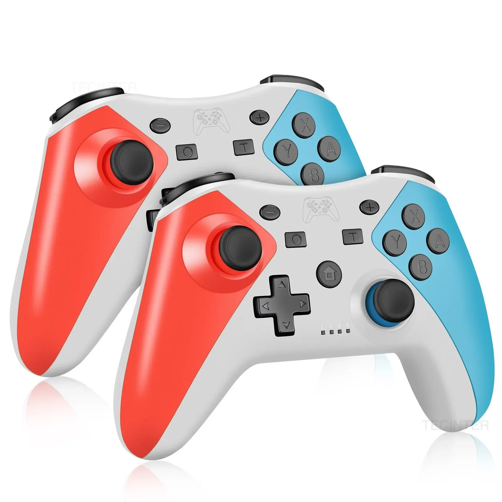 Manette Bluetooth sans fil pour Nintendo Switch 2 / Switch Pro, compatible avec Switch Pro, OLED, Lite, PC et Android 8
