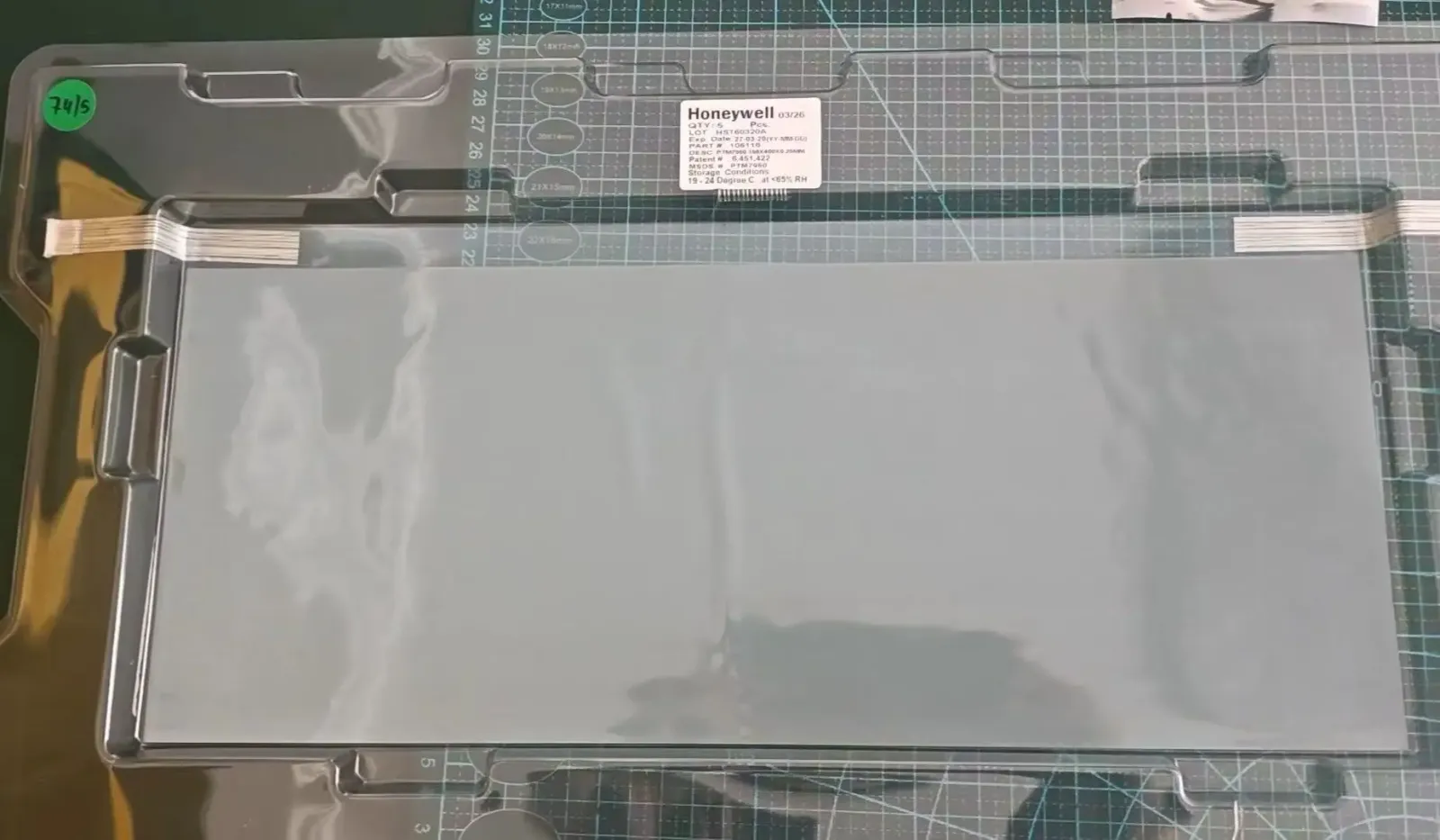 Présentation du matériau thermique PTM7950