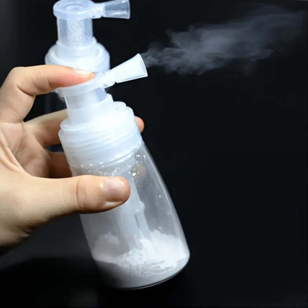 Flacon atomiseur de poudre 140 ml pour barbier, vaporisateur de talc rotatif de voyage 3