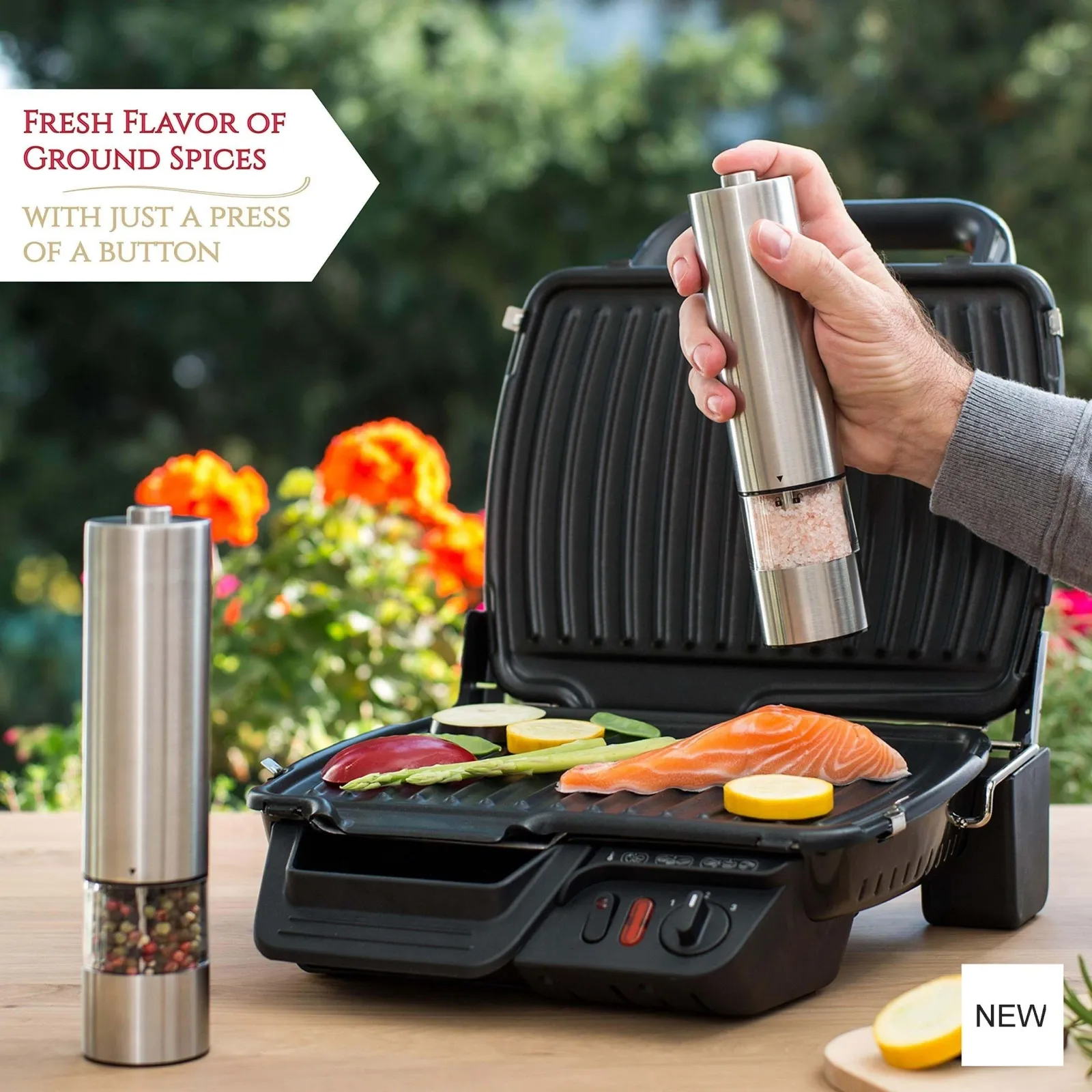 Ensemble de moulins électriques prêt à l'emploi