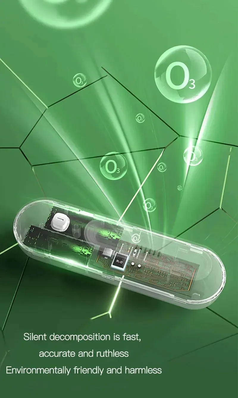 Désodorisant rechargeable pour réfrigérateur Ozoori – Élimination des odeurs pour cuisine, congélateur et conservation des aliments 4