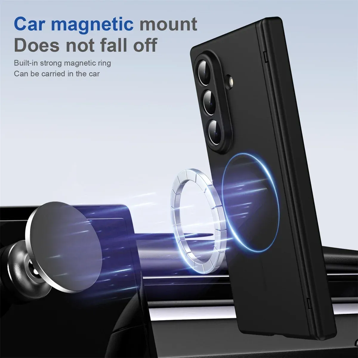 Coque installée sur l'appareil