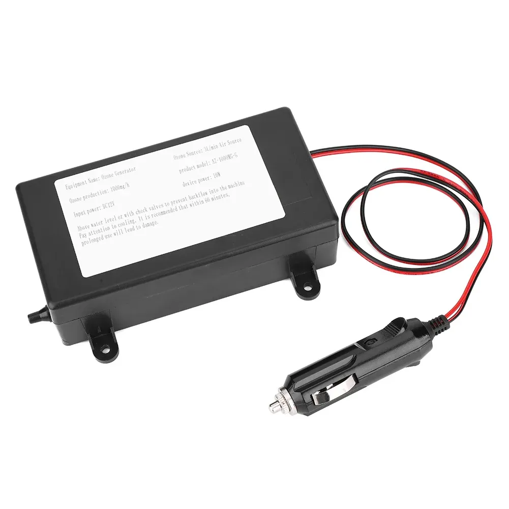 Ozoniseur de voiture 10 W, 12 V CC, 1000 mg/h, élimination des odeurs 2