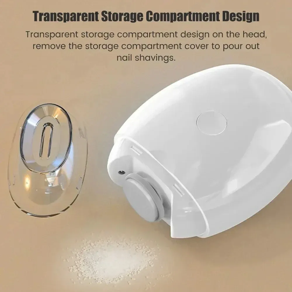 Coupe-ongles électrique compact et léger