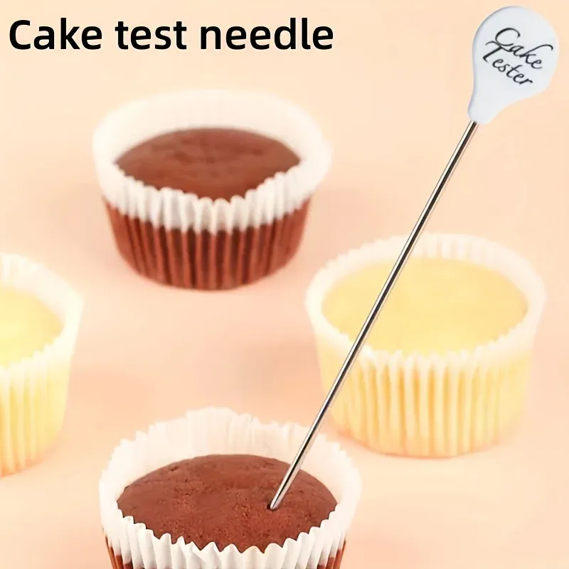Sonde de test de gâteau en situation d'utilisation