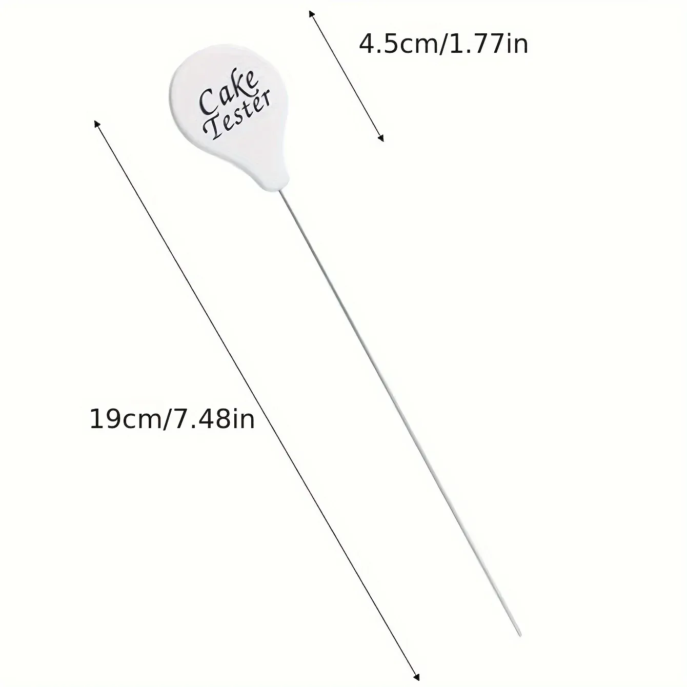 Sonde de test de gâteau utilisée en pâtisserie